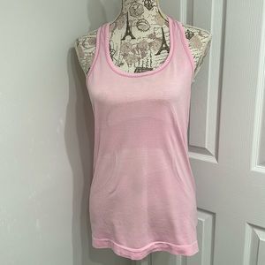 Lululemon pink racer back tank